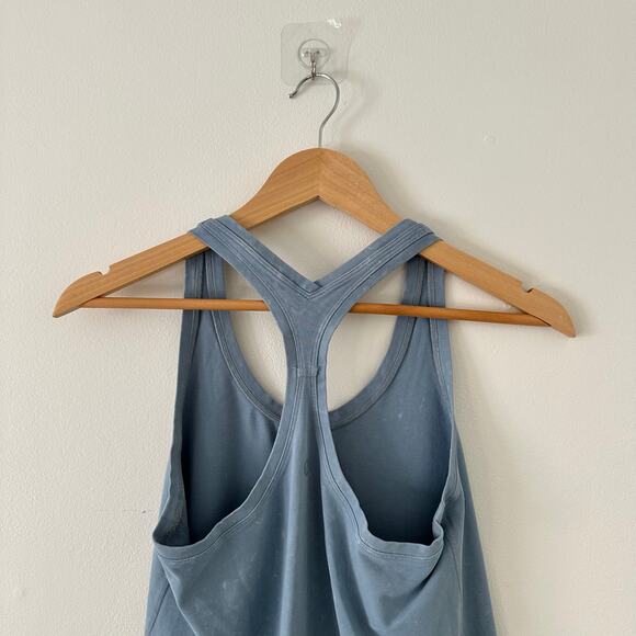 Lululemon Cool Racerback II *Nulu in Washed Tempest Blue 10 - Picture 4 of 5